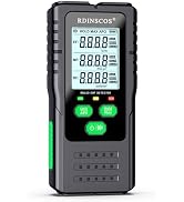 EMF-Messgerät 5-in-1 – Elektrosmog-Detektor Für Zuhause, Misst EF, MF, RF & WiFi (5G, Smart Meter, Mobilfunk) – Wiederaufladbar & Tragbar