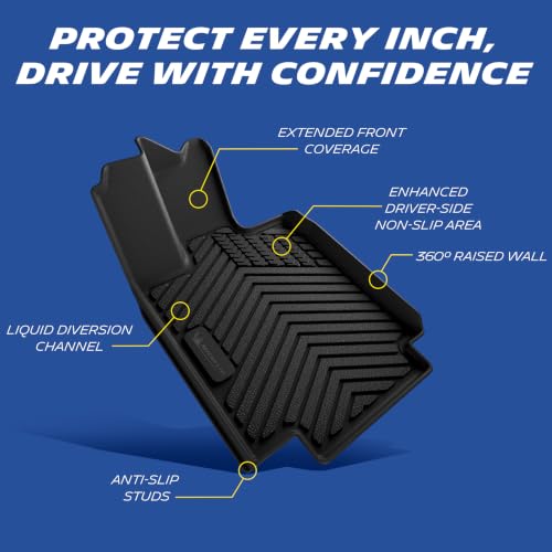 Image of Michelin Vehicle Mat for 2023-2026 Tesla Cybertruck, Truck Floor Mat