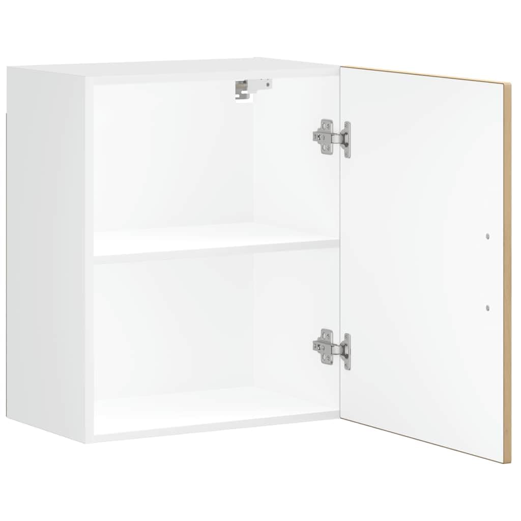 Porto Küchen Hängeschrank, Artisan-Eiche Holzwerkstoff, 50x31x60 cm, Wandmontage, Langlebiger Küchenschrank für Geschirr und Kochutensilien, Feuchtigkeitsbeständig