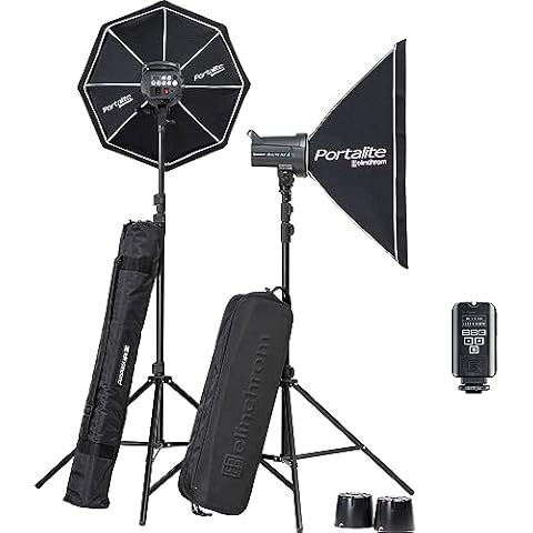 Elinchrom Zestaw oświetleniowy D-LITE RX 4/4 SOFTBOX TO GO, czarny (EL20839.2)