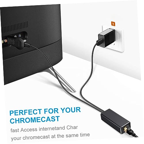 Adaptador Ethernet Micro USB Mbps compatible con TV Stick y reproducción de pantalla 3