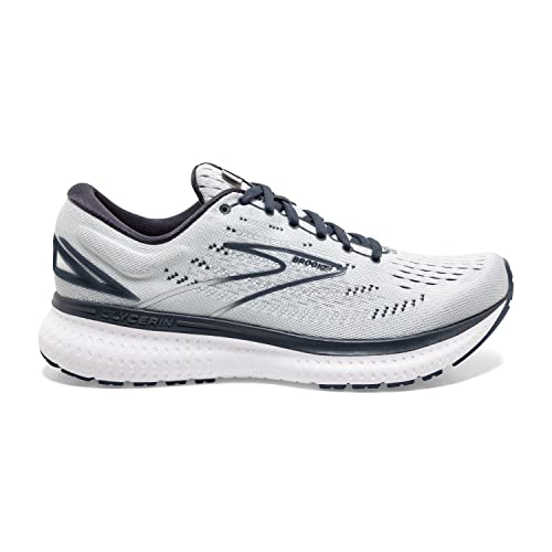 Brooks Women's Glycerin 19 Neutral Running Shoe - Grey/Ombre/White - 6 Narrow