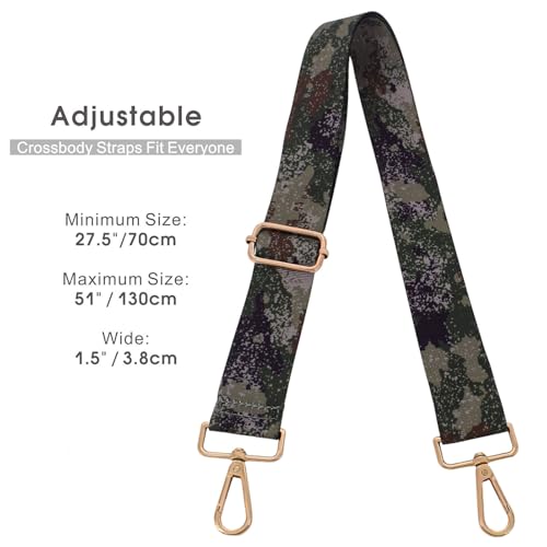 Image of Replacement Purse Strap Shoulder Strap Adjustable Crossbody Strap for Women Crossbody Wide Shoulder Bag
