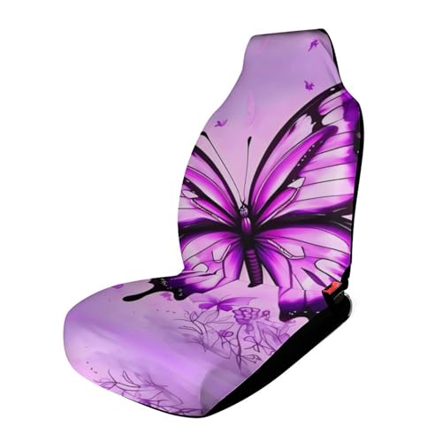 Protection de siège de voiture papillon violet pour embellir vos trajets quotidiens en famille