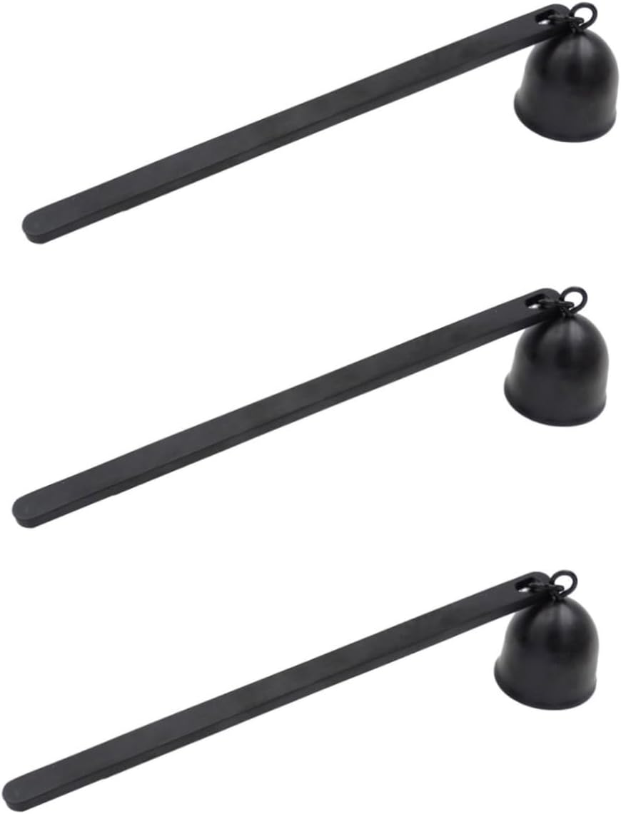 MAGICLULU 3pcs Candle Snuffer Wick Trimmer Dipper Stainless Steel Extinguisher Tool for Flame Control