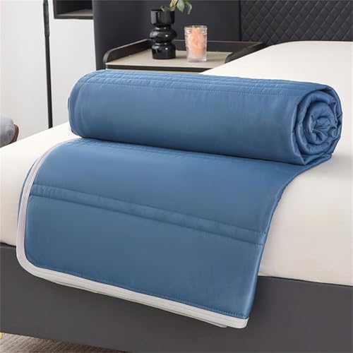Manta suave y ligera de seda para cama edredón multicolor lavable de viaje 7