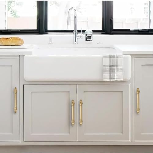 khtumeware 5 Pack 5 Inch Hole Center Brushed Brass Cabinet Pull with Backplate Solid Heavy-Duty Handles with Base Plate Cabinet Pulls for Drawer Sliding Door Charcuterie Board