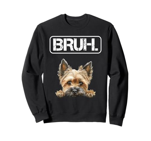 Cairn Terrier Bruh Divertido Amante de los Perros Sudadera