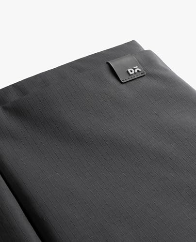 Image of DailyObjects Medium Portable Pivot Laptop Sleeve |Recycled Nylon| Durable|Lightweight|Water Repellent|Padded Zipper|Fits Laptop /MacBook Air /Pro-14|for Men and Women|Office and Daily use (Black)