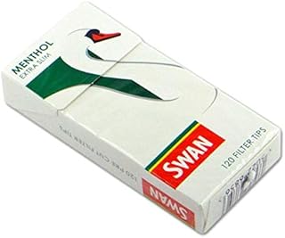 10 packs of Swan Menthol Extra Slim Filter Tips