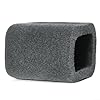 For Fifine AM8 Compatible Foam Windscreen for Enhanced Vocal Definition in Home Studio Recording Podcasting and Voice Acting Workflows (Black) #1