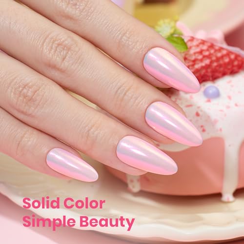 Image of Beetles Milky Pink Gel Nail Polish, Baby Pink Soak Off Gel Polish 15ml | Soft Milky Baby Pink Gel Polish in 15ml Full Size, Designed for Soak Off UV /LED Manicures