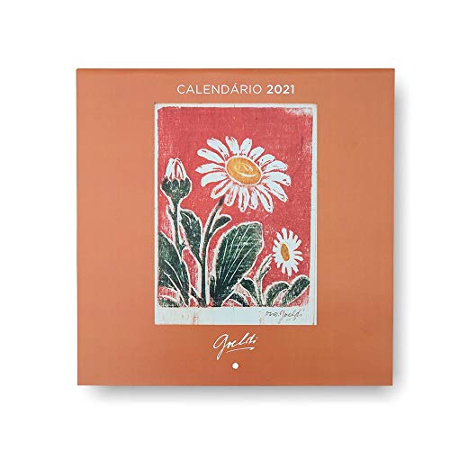 CALENDÁRIO PAREDE, Teca, 30002050021 - FLORES - 2021