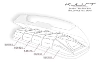 KJUST Taschen Set 5stk kompatibel mit Dachbox THULE FORCE 3 XXL SPORT – Ansicht 7