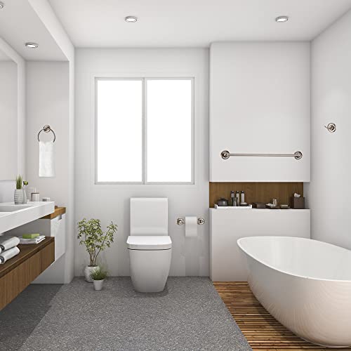 Design House 188748 San Martin 4-Piece Bathroom Accessory Kit, Kit In Satin Nickel #TOP2