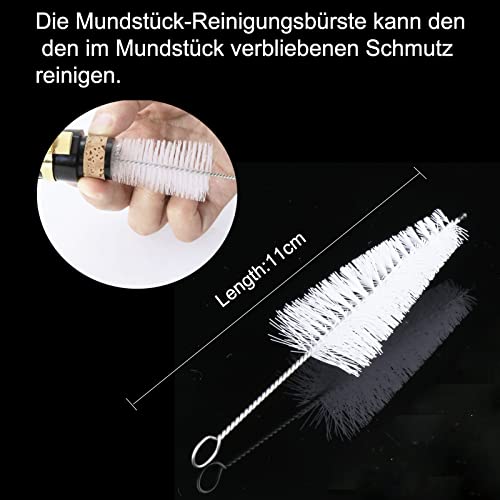 Clarinet cleaning set, clarinet cleaning cloth, all in one, including cleaning long swab cloth, mouthpiece brush, dust brush - Image 4