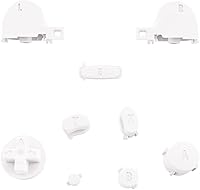 Vista 40 de eXtremeRate Reparación de oro cromado ABXY D-pad Z L R teclas para Nintendo Gamecube Controller, juego completo de botones de repuesto DIY palancas