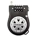 Kryptonite R2 Retractor Combo Cable Lock, 2.4mm x 3-Feet