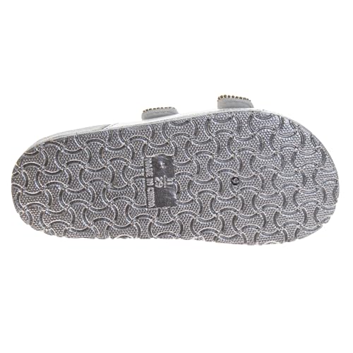 Kensie Girl Glitter Rhinestones Slide Sandal4