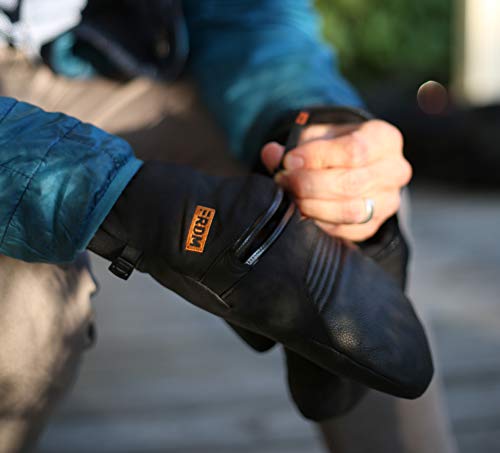 Frdm Emerge Cold Weather Snow Mitt Waterproof Windproof Leather Convertible Snowboard Ski Snowmobile, For Men & Women #TOP1