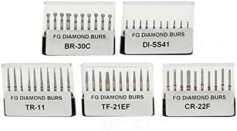 50pcs Diamond Burs FG Diamond Burs