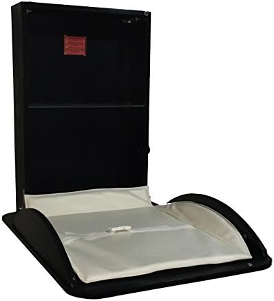 Wall Mounted Baby Changing Table, Classic Vertical,Black Night