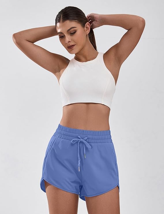 Lululemon Inspired Workout Shorts BMJL Womens High Waisted Bikini