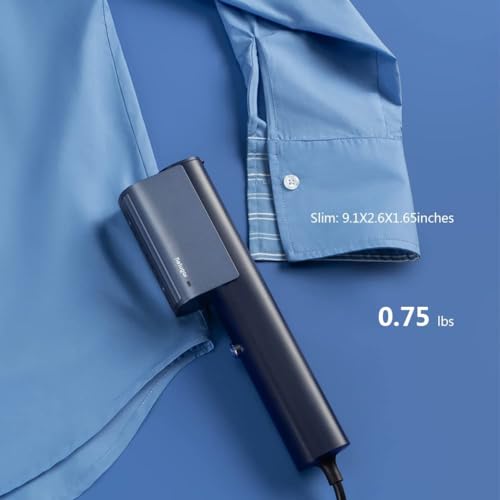Image of Nesugar G3 Clothes Steamer, Portable Travel Steamer, Stylish Handheld Steamer, 0.34 kg Lightweight, 15 Second Quick Heating, Lightweight Mini Steam Iron for Travel and Home