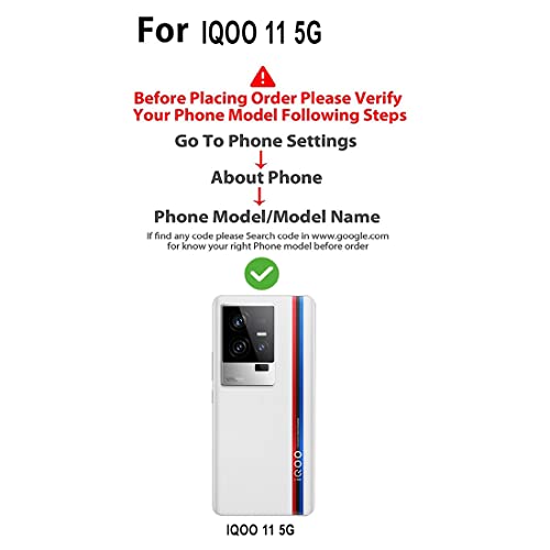 Image of Crystal Clear Back Case for iQOO 11 5G | Raised Bumps for Camera & Screen Protection | Clear Soft Silicone Back Case Cover for iQOO 11 5G (TPU | Transparent)