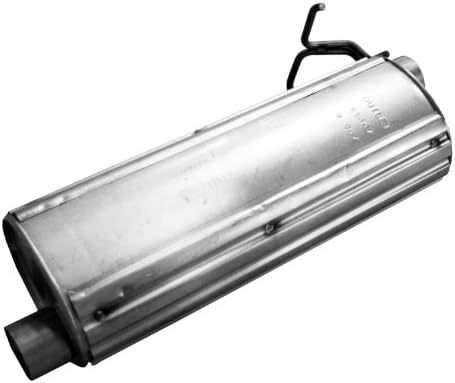 Walker Quiet-Flow SS Auspuffschalldämpfer 21548 - 6,3cm Einlass/Auslass, Edelstahl Für Chrysler 300