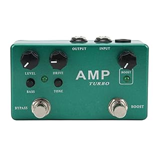 [Versatile Sound Options]Explore a variety of tones with this overdrive boost pedal, featuring multiple modes for different music styles. [Durable Metal Construction]Crafted from resilient metal to withstand heavy use, ensuring long-lasting performan...