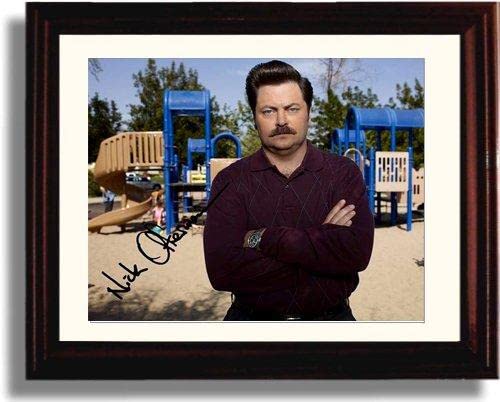 Nick Offerman Ron Swanson Autograph Print