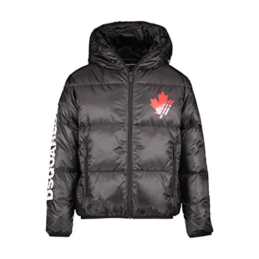 Dsquared2 barn lönnlöv puffa jacka