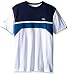 Lacoste Men's Tennis Short Sleeve Ultradry Chest Stripe T-Shirt