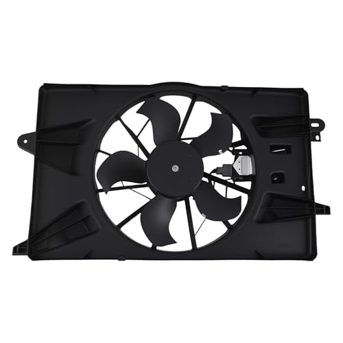 Image of maXpeedingrods 55111482AC Engine Radiator Cooling Fan Assembly for Dodge Dart 2013-2016, 55111482AB 68189127AA