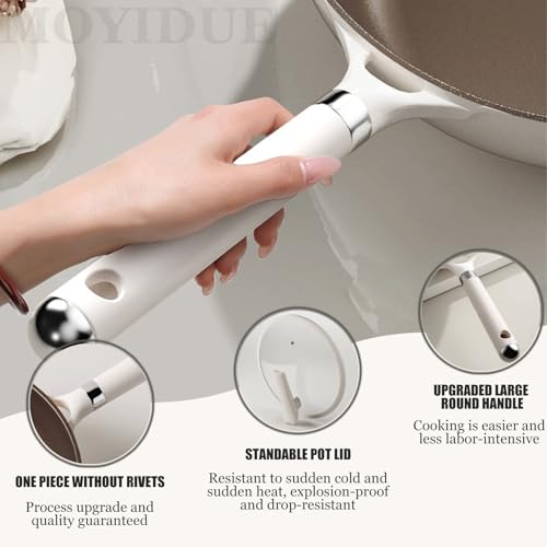 Wok antiadherente Titanio con tapa y espátula, 30 cm miniatura 3