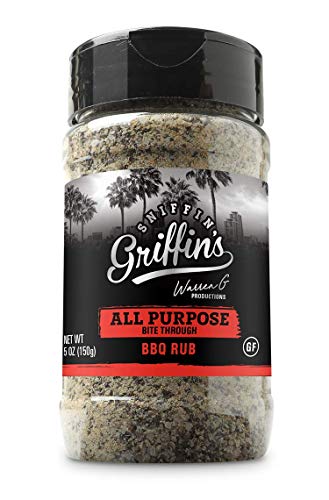 Sniffin Griffins All Purpose Rub - All American Seasoning Mix, Dry Beef Rub Perfect for Smoking, Grilling, Cooking (All Purpose, 5oz)