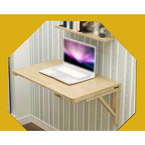 Table pliante murale en bois pour optimiser l'espace de votre bureau à la maison