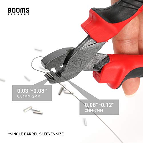 Booms Fishing Cp2 Fishing Crimping Tool For Single-Barrel Sleeves #TOP1