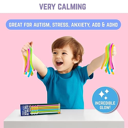 image for BUNMO Stretchy Strings | Sensory Toys for Toddlers 1-3 | Stimulating &