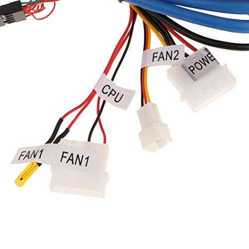 Homyl Leitor De Múltiplos Cartões De áudio Do Painel Frontal De Mídia E-SATA USB3.0 De 5,25