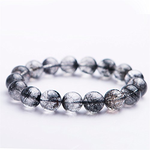 Bracelet Quartz rutilé noir pour harmoniser votre quotidien - 4