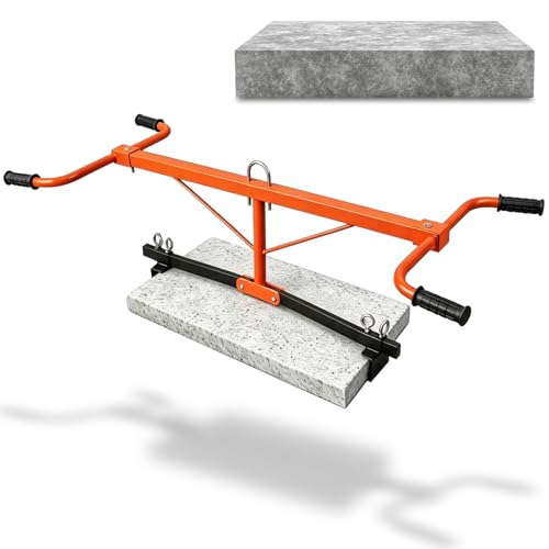 Paver Slabs Lifter Paver, Heavy-Duty Paver Slab Mover, Adjustable 12"-47" Concrete Paver Extractor Tool, 330 lbs Capacity, Solid Steel Construction by YADSWB - Used condition - US$497.60