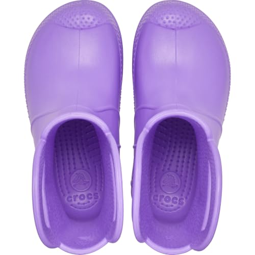 Image of Crocs Kids' Handle It Rain Boots | Waterproof Slip On Shoes | Kids' Rain Boots