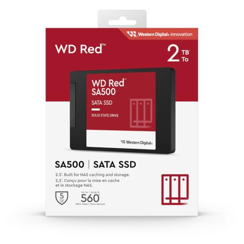 WD Red SA500 2 TB, bis zu 560 MB/s Lesen – Ansicht 4
