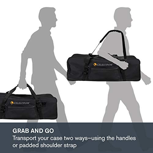 Celestron – 34” Tripod Bag – Storage & Carrying Case For Tripod & Accessories – Durable 900 Denier Construction – Thick Foam Walls – Internal Straps To Secure Tripod – Padded Arm Strap For Easy Carry #TOP4