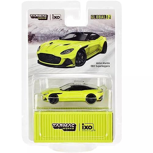Tarmac Works DBS Superleggera Yellow Metallic 1/64 miniatura 2