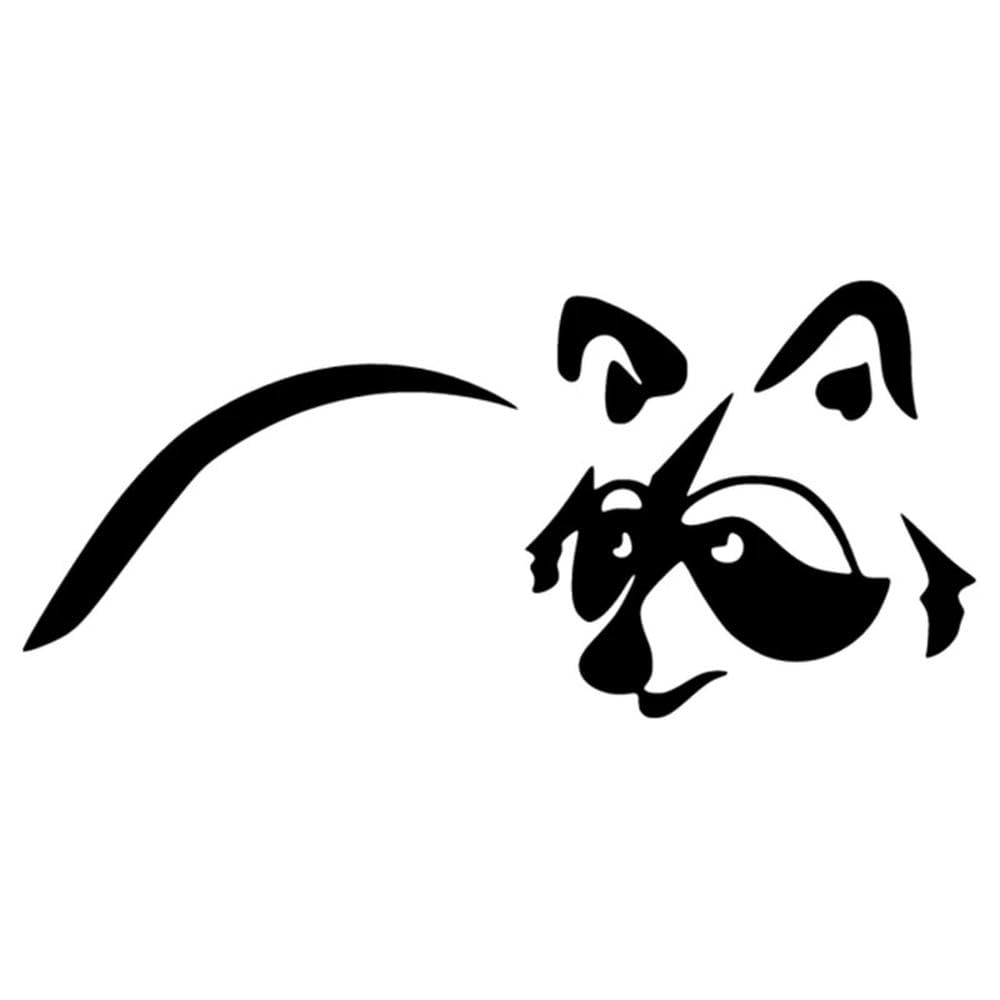 20 * 9cm Car Sticker Vinyl Decal Car Auto Stickers for Car Bumper Window(Black)