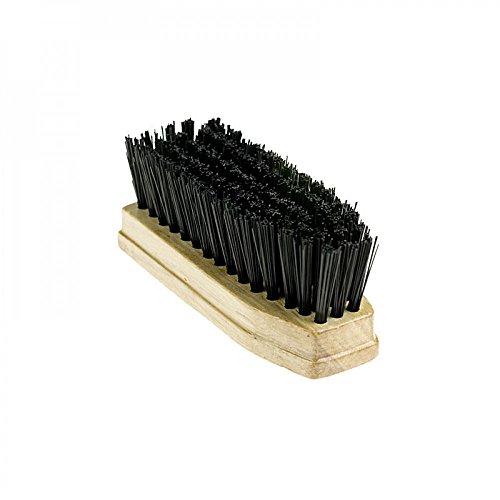 Cepillo con cerdas tiesas para cascos Horze en color negro limpia suciedad