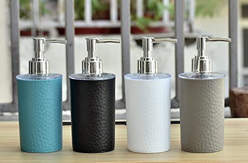 Image of Unbreakable Liquid Soap /Liquid /Shampoo /Hand wash /Sanitizer /Lotion Dispenser Bottle for Kitchen, Wash-Basin and Bathroom 350 ml Dispenser (Blue,White,Grey,Black)